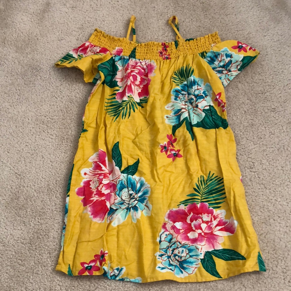 Girls Off The Shoulder Summer Dress